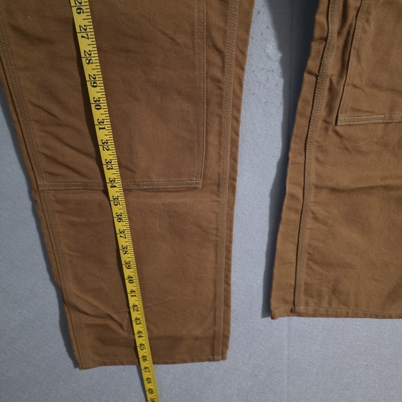 NWOT Carhartt Loose Fit Double Knee Duck Canvas Utility Pants B01 USA Size 38x34 - Picture 4 of 11